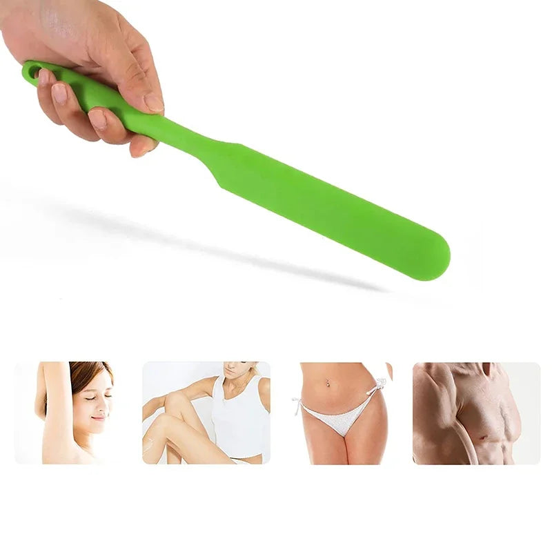 Silicone Cosmetic Waxing Spatulas Non-Stick Hair Removal Sticks Body Wax Applicator Scraper Wax Applicator Sticks Qme
