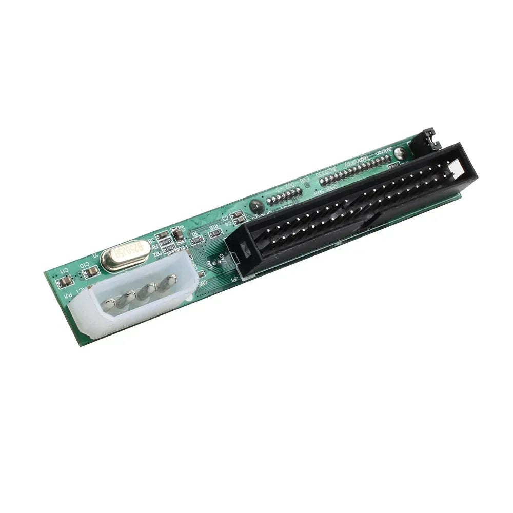 7+15Pin, 40 Pin Port, Adapter Converter, 2.5 Sata Female To 3.5 Inch IDE, for ATA 133 100 HDD CD DVD Serial New Qme green