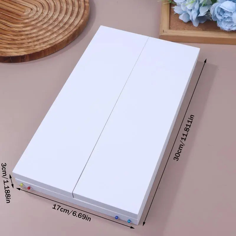 White Blue Insect Pinning Board Double Sided EVA Foam Combined Plates Qme A5