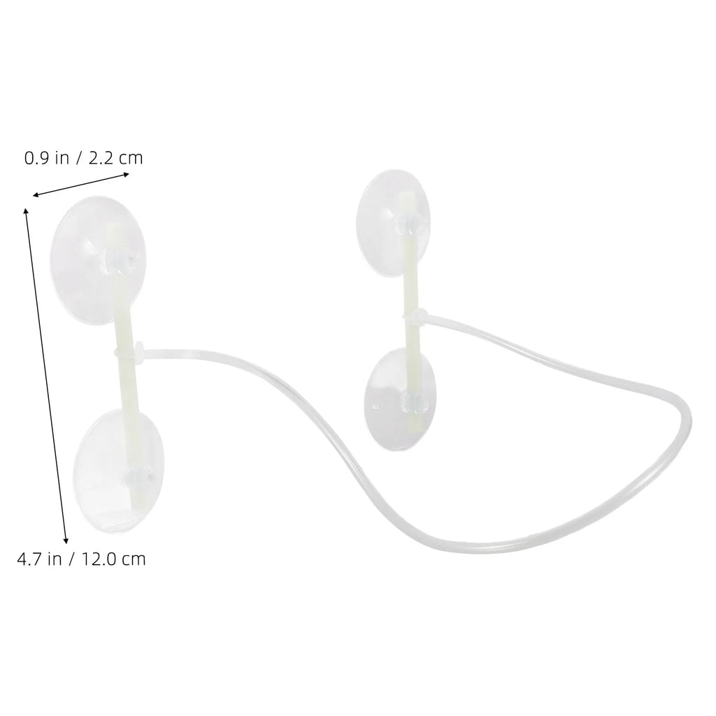 Aquarium Floating Plant Fence Floating Plants Separator Fish Feeding Ring Reusable Plastic Isolation Accessory for Duckweed and Qme