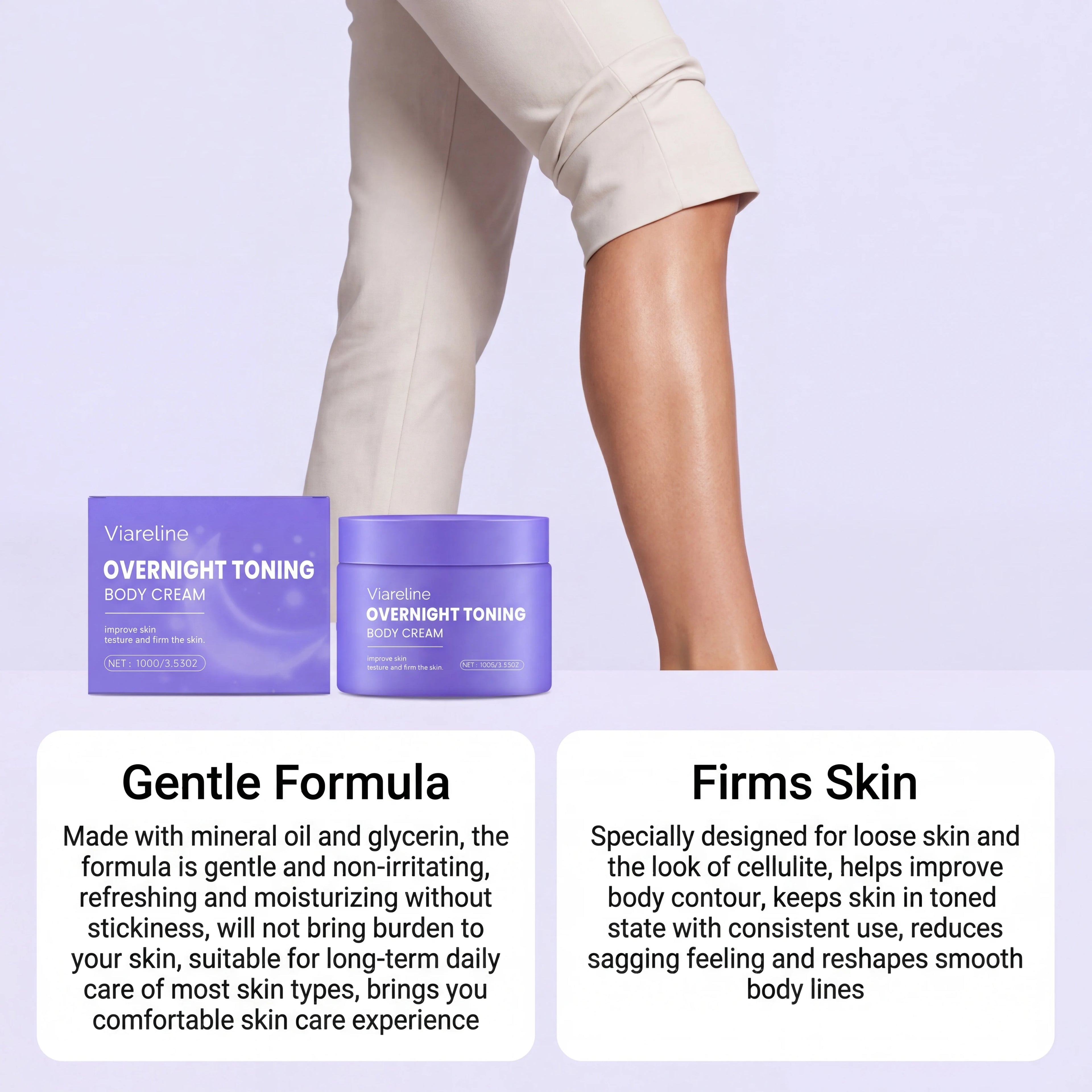 Body Shaping Cream Tightening Body Sculpting Improving Sagging Skin Lifting Body Contours Massage Body Overnight Toning Cream Qme