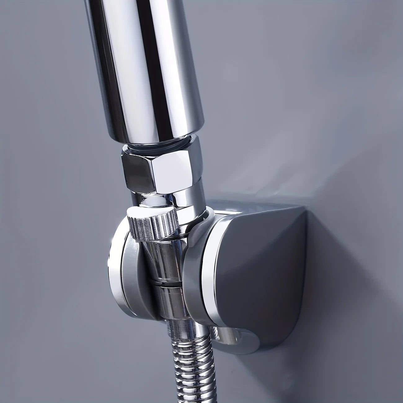 1/2 Inch Shower Shut Off Valve, Quick Adjust Water Flow Control Valve For Handheld Shower Head Hose Qme