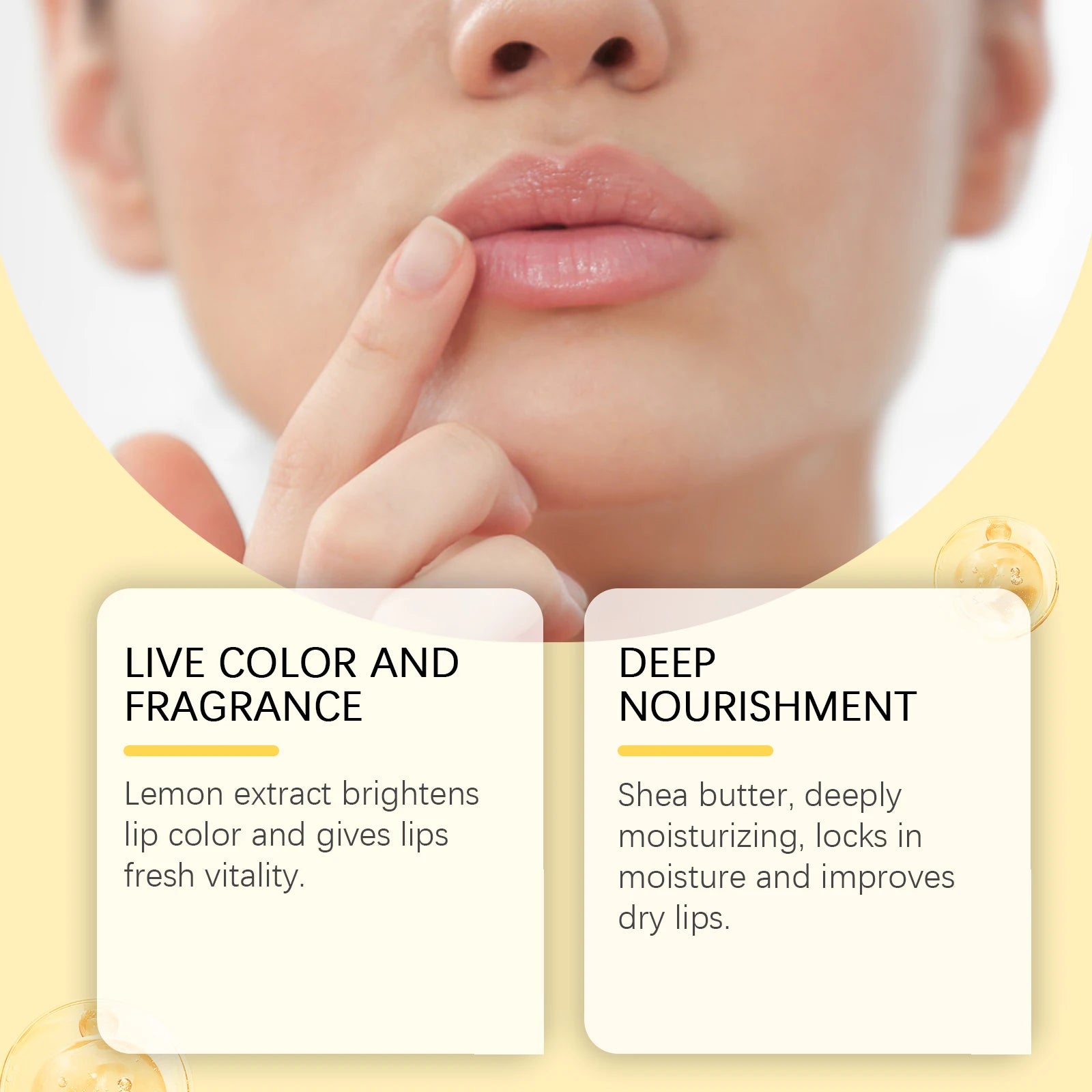 Lemon Ginger Lip Balm Turmeric Dark Melanin Remove Mask Gloss Oil Exfoliating Clean Improve Dullness Moisturizer Lip Balm Care Qme