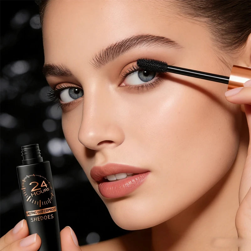 Slim Eye Black Waterproof Not Easy Smudge Creates Natural Eyelashes Qme