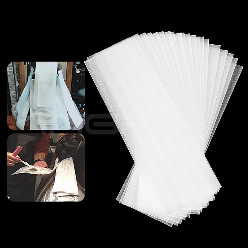 50 Isolation Paper Barbershop Picking Dyeing Hair Qme
