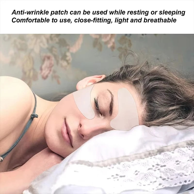 Anti Wrinkle Forehead Patch Silicone Reusable Soft Comfortable Easy Qme