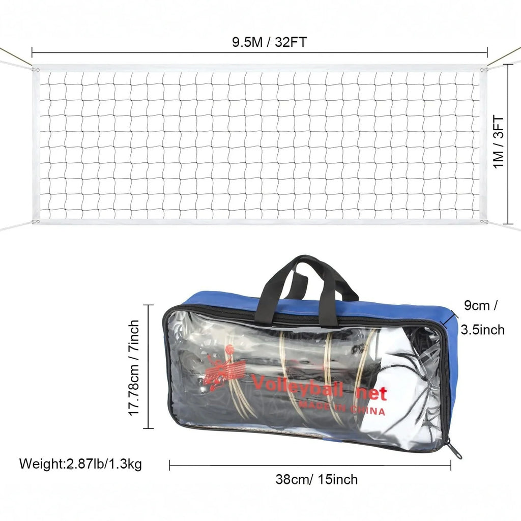 Professional Sport Training Standard Badminton Replacement Net Portable Folding Multipropose Net Home Garder Orchard Protect Net Qme