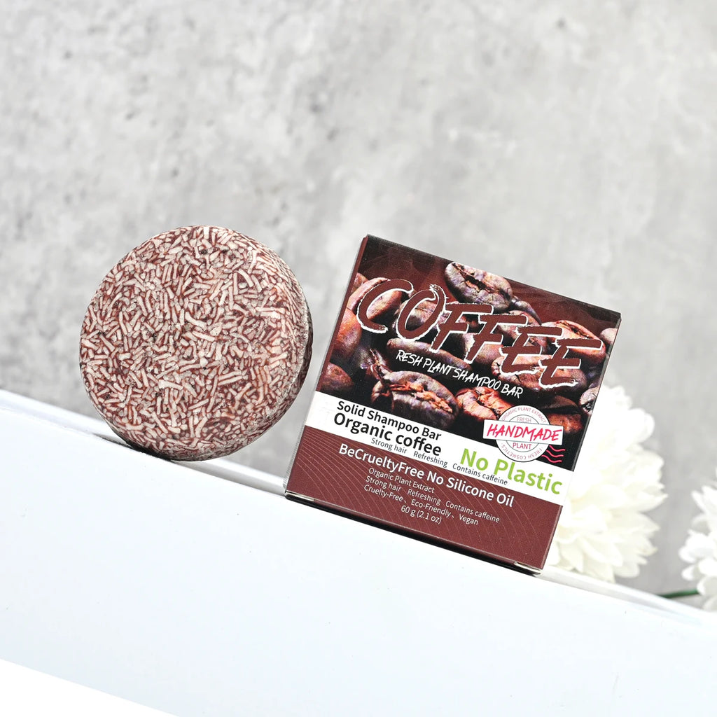 Coffee Flavored Shampoo Nourishing Hair Essential Oil Soap Handmade Qme
