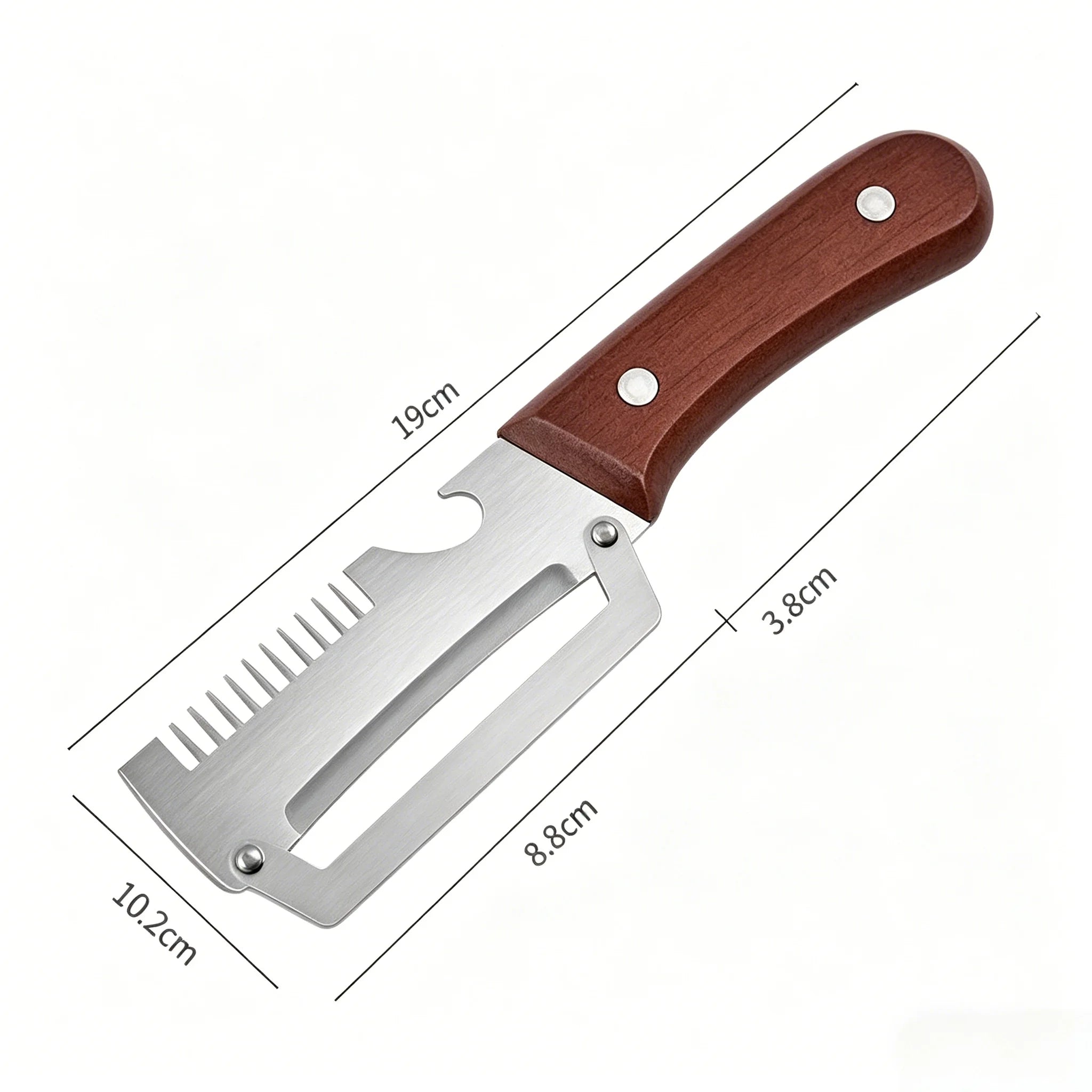 Stainless Steel Vegetable Peeler Multi Functional Kitchen Tool Potato Qme B