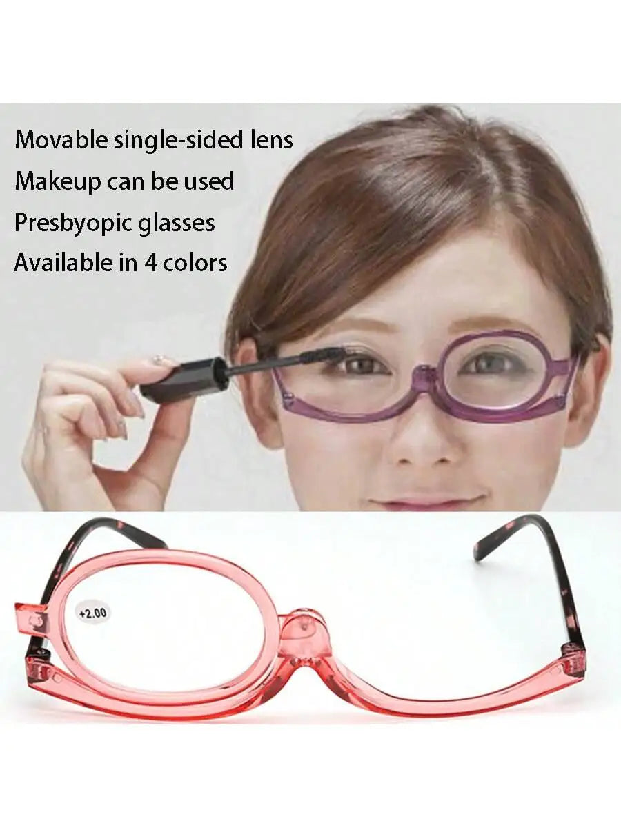 Magnifying Makeup Glasses Women's Providing Options Single 180 Degree Qme