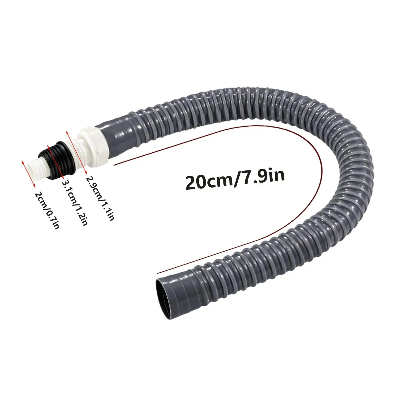 Washing Machine Drain Hose Tee Leak-proof Tight Fit Converter Fitting Qme