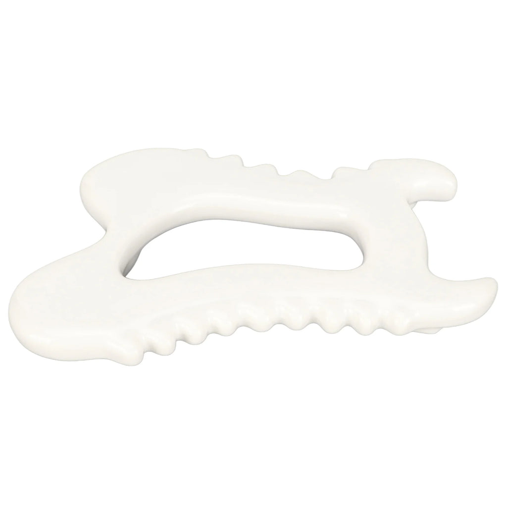 Gua Sha Massage Scraping Tool Ceramic Antistatic Good Thermal Conductivity Tissue Mobilization Tool for Body Care Qme