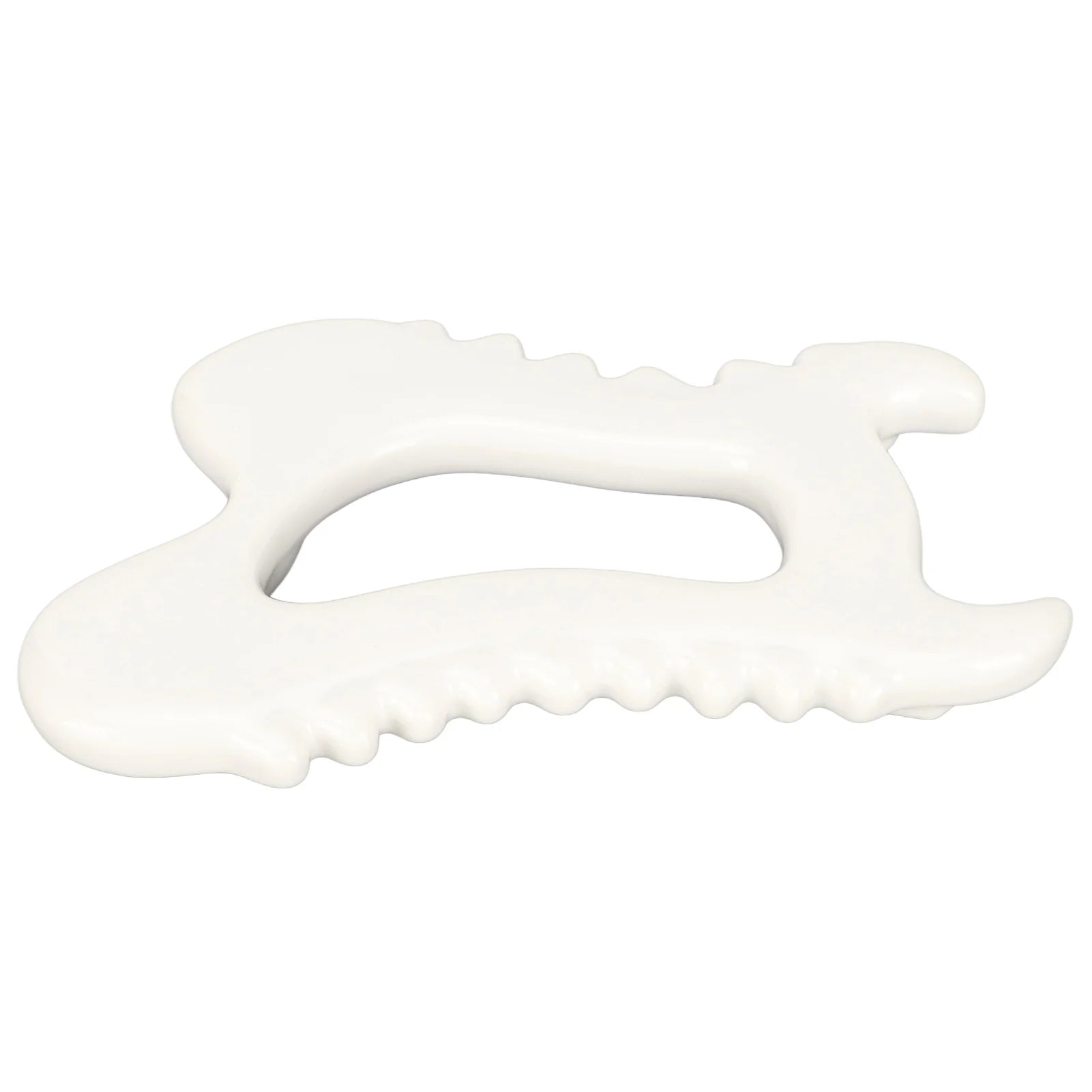 Gua Sha Massage Scraping Tool Ceramic Antistatic Good Thermal Conductivity Tissue Mobilization Tool for Body Care Qme