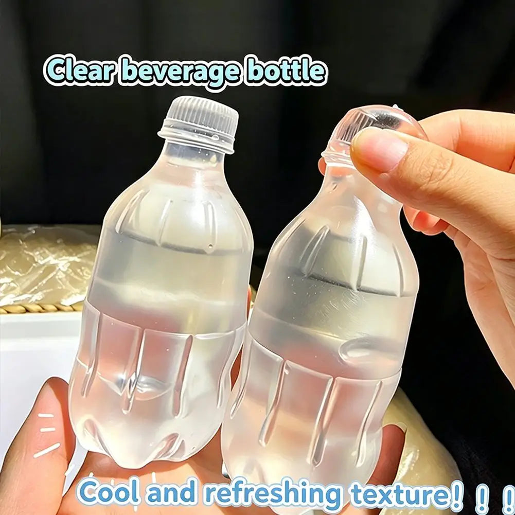 Maltose Bottle Squishy Toy Slow Rebound Squeeze Fidget Clear Shape Qme