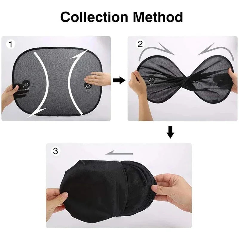 Car Sunshade Covers Cover Universal Windscreen Folding Visor Reflector Windshield Auto Window Sun Shade Protector Accessories Qme