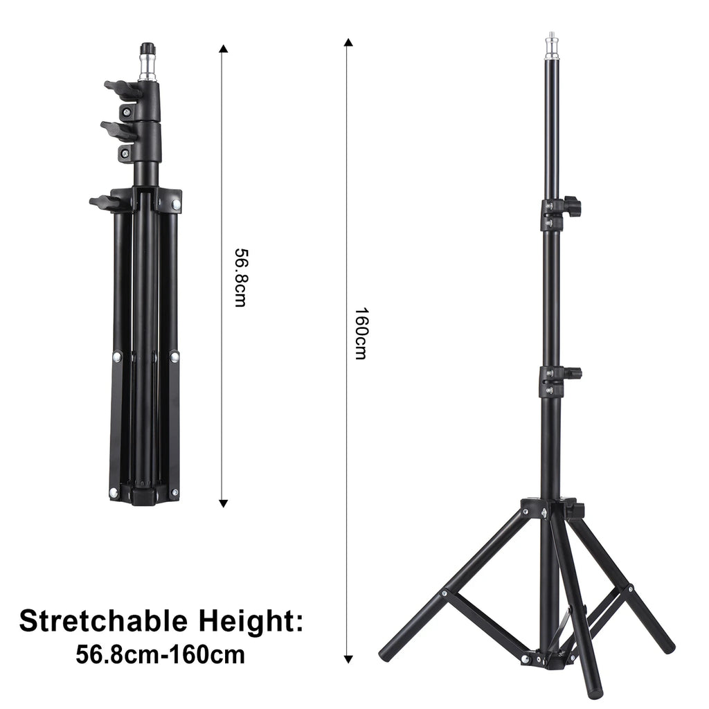 Universal Projector Tripod Stand Stretchable Bracket Aluminum Alloy Qme