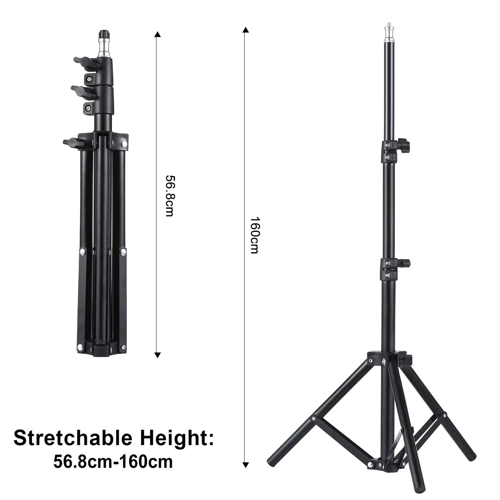 Universal Projector Tripod Stand Stretchable Bracket Aluminum Alloy Qme