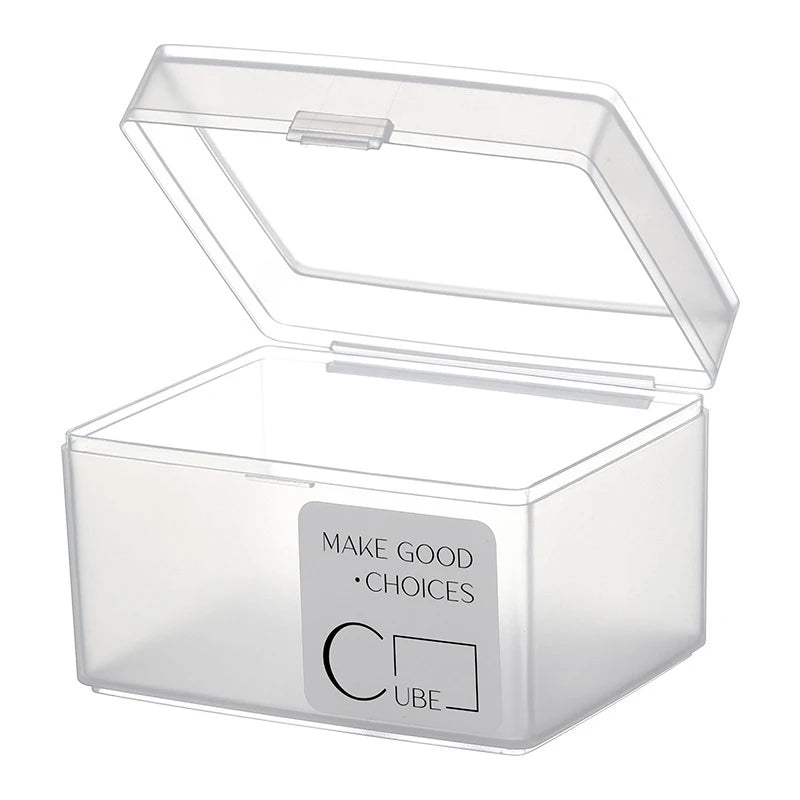 Dustproof Durable Jewelry Storage Case Container Mini Plastic Box Qme
