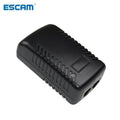 DC48V 0.5A CCTV Active PoE Injector Ethernet Power Adapter for IP Camera Power Pin 4/5(+) 7/8 Compatible with IEEE802.3af Qme EU PLUG China Mainland