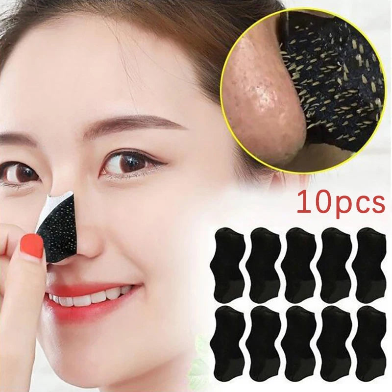 Unisex Blackhead Remove Mask Peel Nasal Strips Deep Cleansing Shrink Qme Onesize