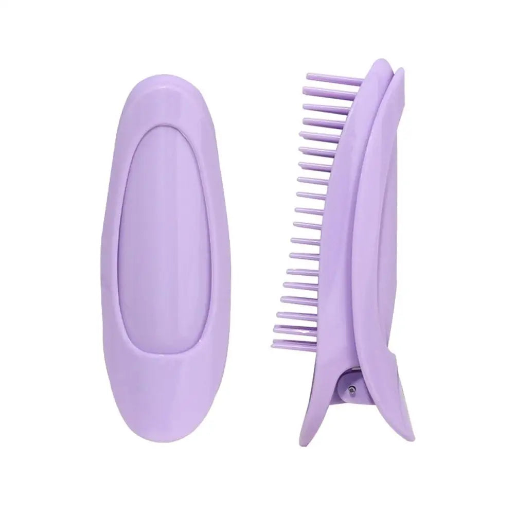New Magic Hair Root Natural Fluffy Hair Clip No Heat Rollers Hair Styling Clip Bangs Hairpin Women Hair Curler Tools Qme PURPLE China
