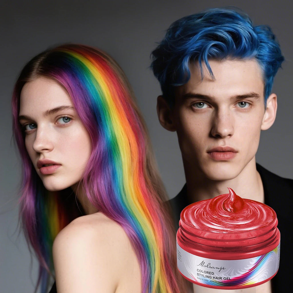 Disposable Hair Dye Easy Clean Instant Coloring Creating Colorful Qme