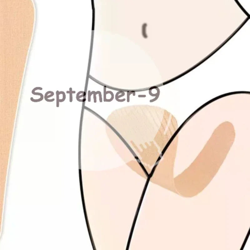 Waterproof Adhesive Body Patch Women Private Area Swimming Film Guard Qme