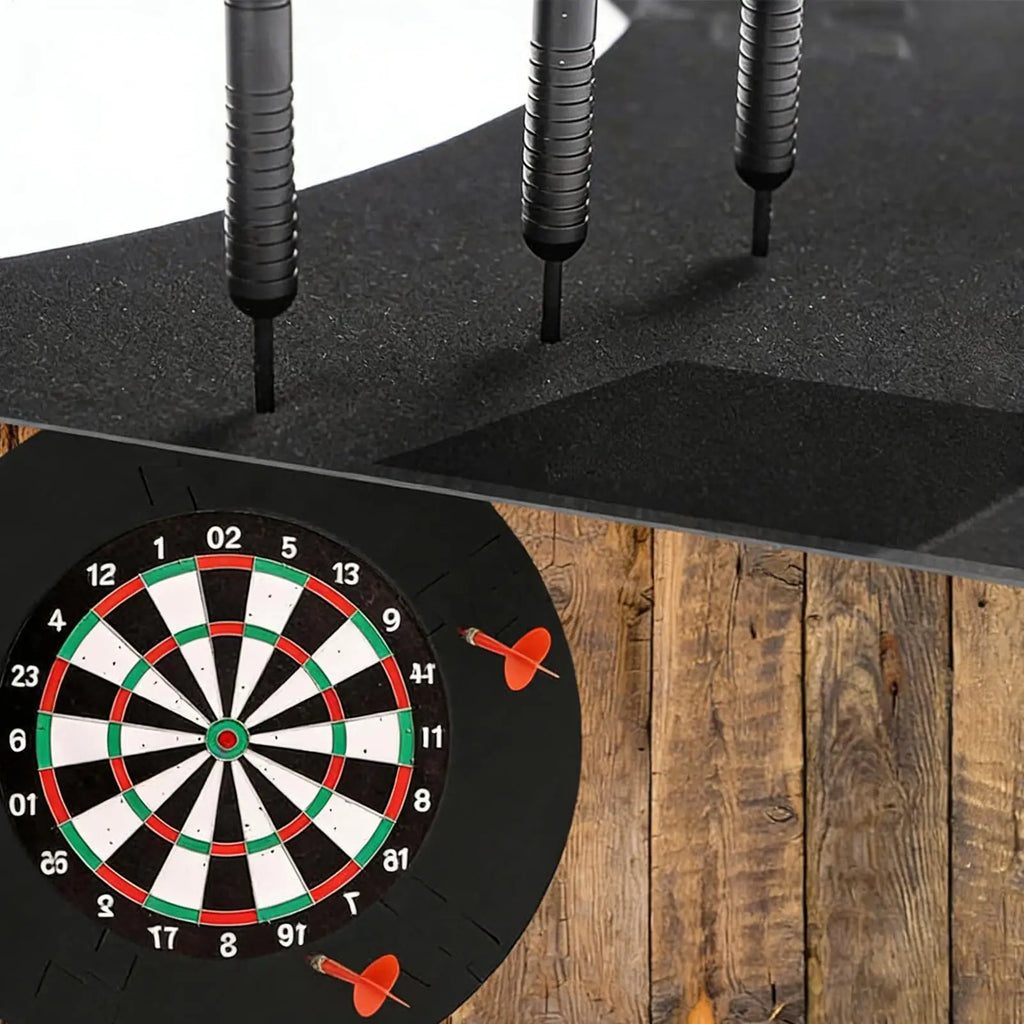 Dart Board Wall Protectors 18inch Noise Reduction Protection Ring Wall Protector for Dart Board for Men Room Bar Basement Garage Qme