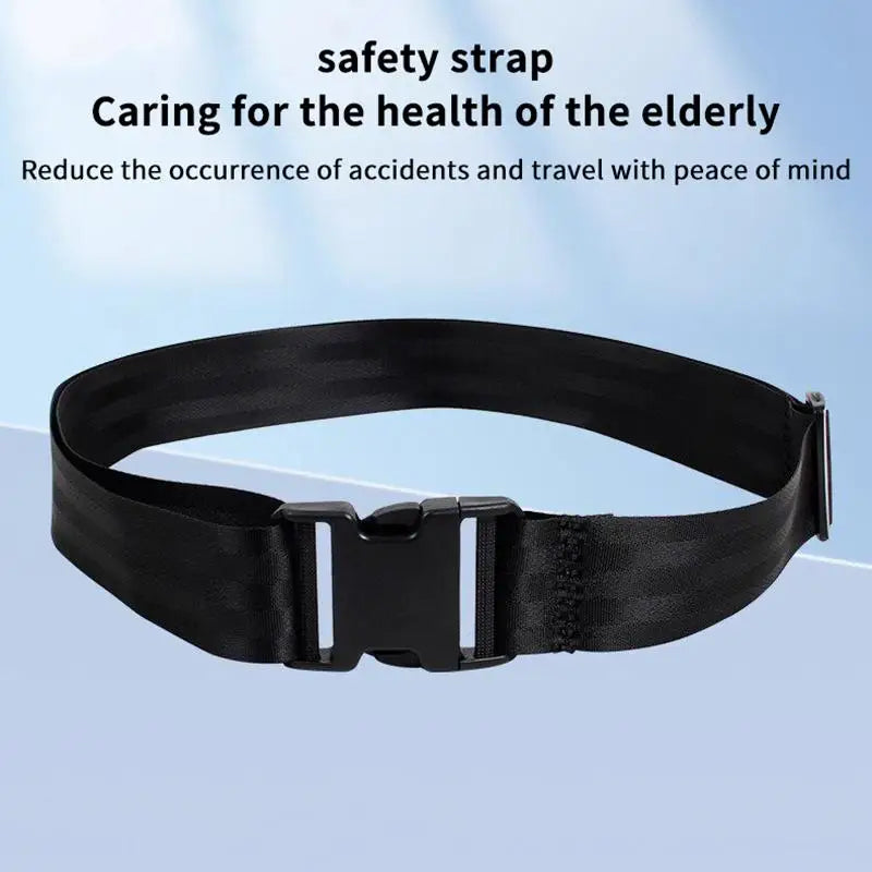Disability Aids Adjustable Wheelchair Seat Belt 2 Strap Lap Leg Qme