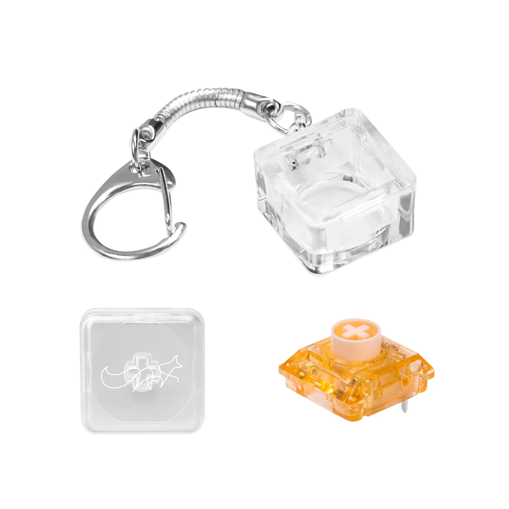 12 Kind Finger Button Anti-stress Toy Acrylic Mechanical Keyboard Keycaps Office Decompression Calming Children Adults Unzip Top Qme Autumn