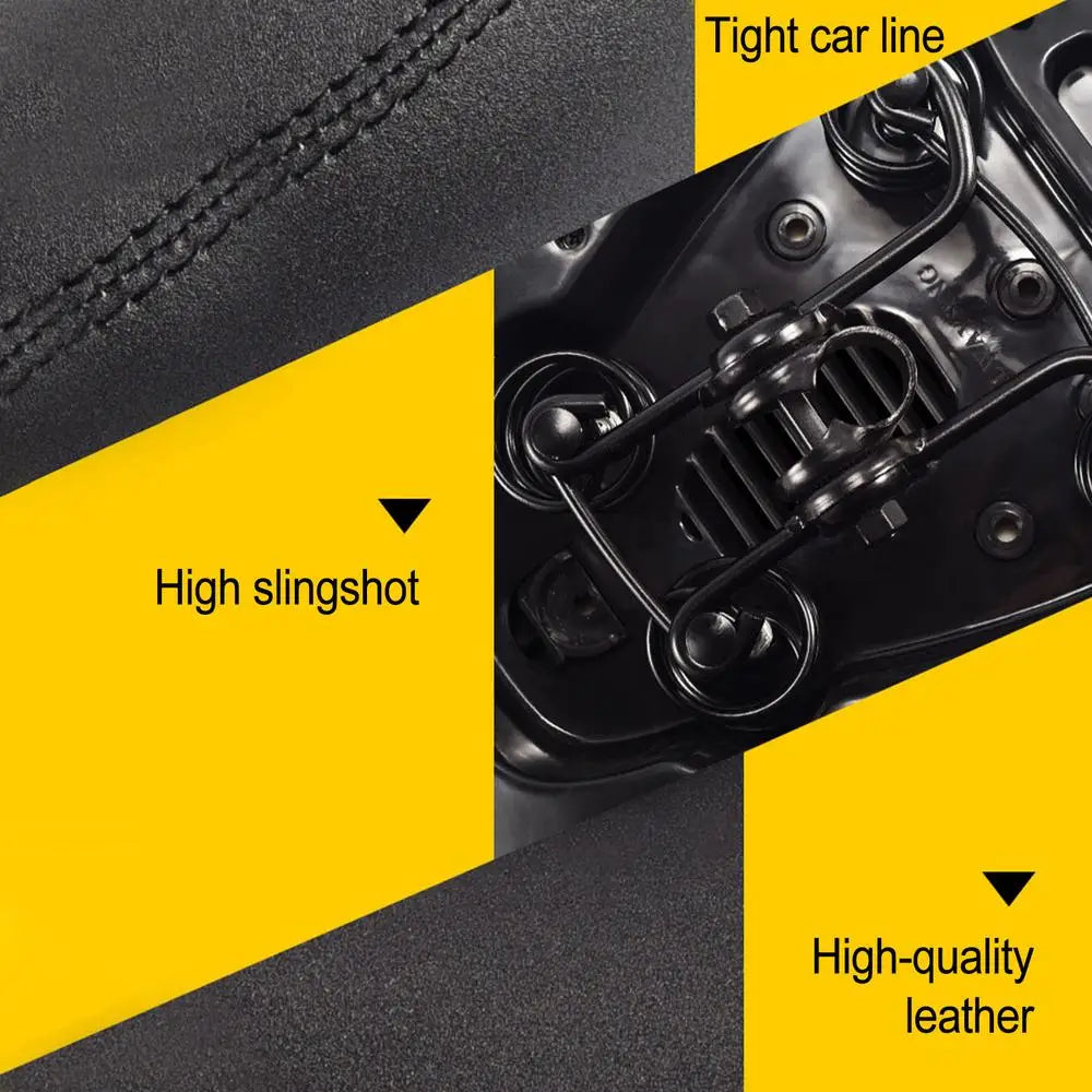 Soft Bike Seat Wide Mountain Bike Saddle Universal Breathable Four-Corner Spring Bicycle Seat Cushion Outdoor Bike Accessories Qme
