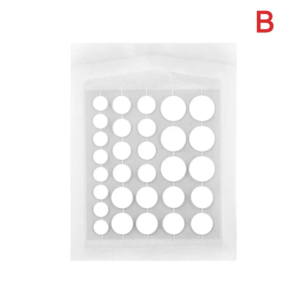 30pcs/BOX Hydrocolloid Salicylic Acne Pimple Patch Fade Repair Acne Invisible Removal Pimple Anti Spots Marks Conceale Qme paper plastic bag