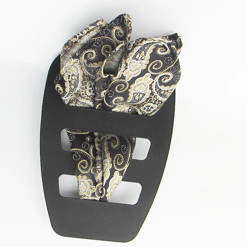 Fashion Pocket Square Holder Handkerchief Keeper Organizer Man Qme