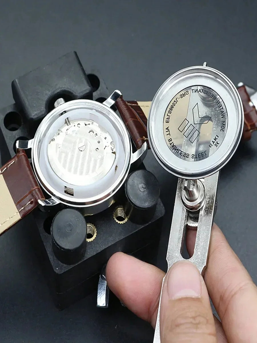 Watch repair tool, universal lid opener for watches. Disassemble and open the back cover, replace the battery with a groove on t Qme