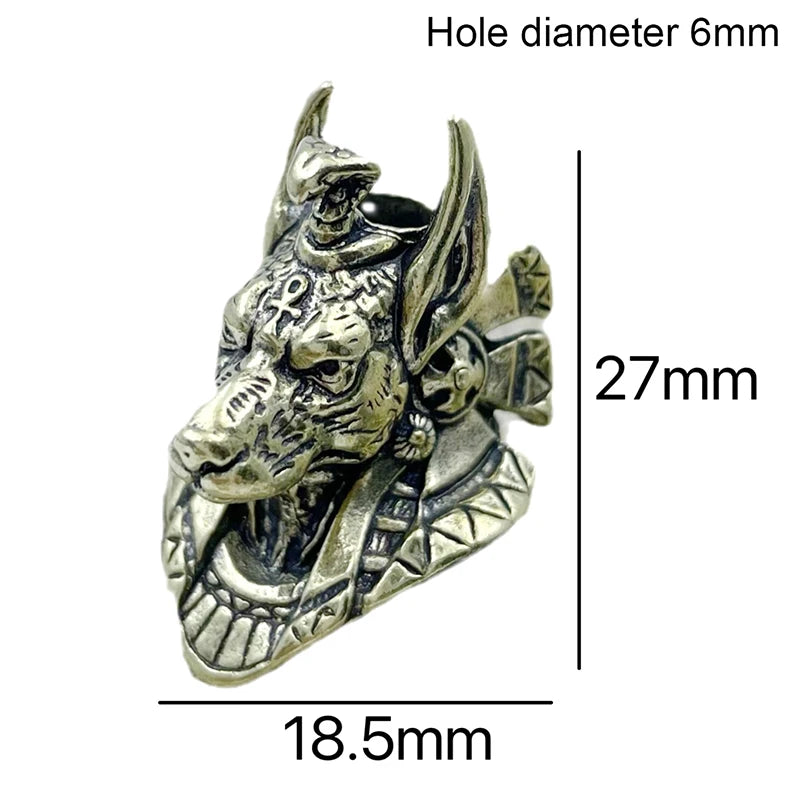 EDC Knife Beads Jewelry Outdoor Accessories DIY Woven Lanyard Qme