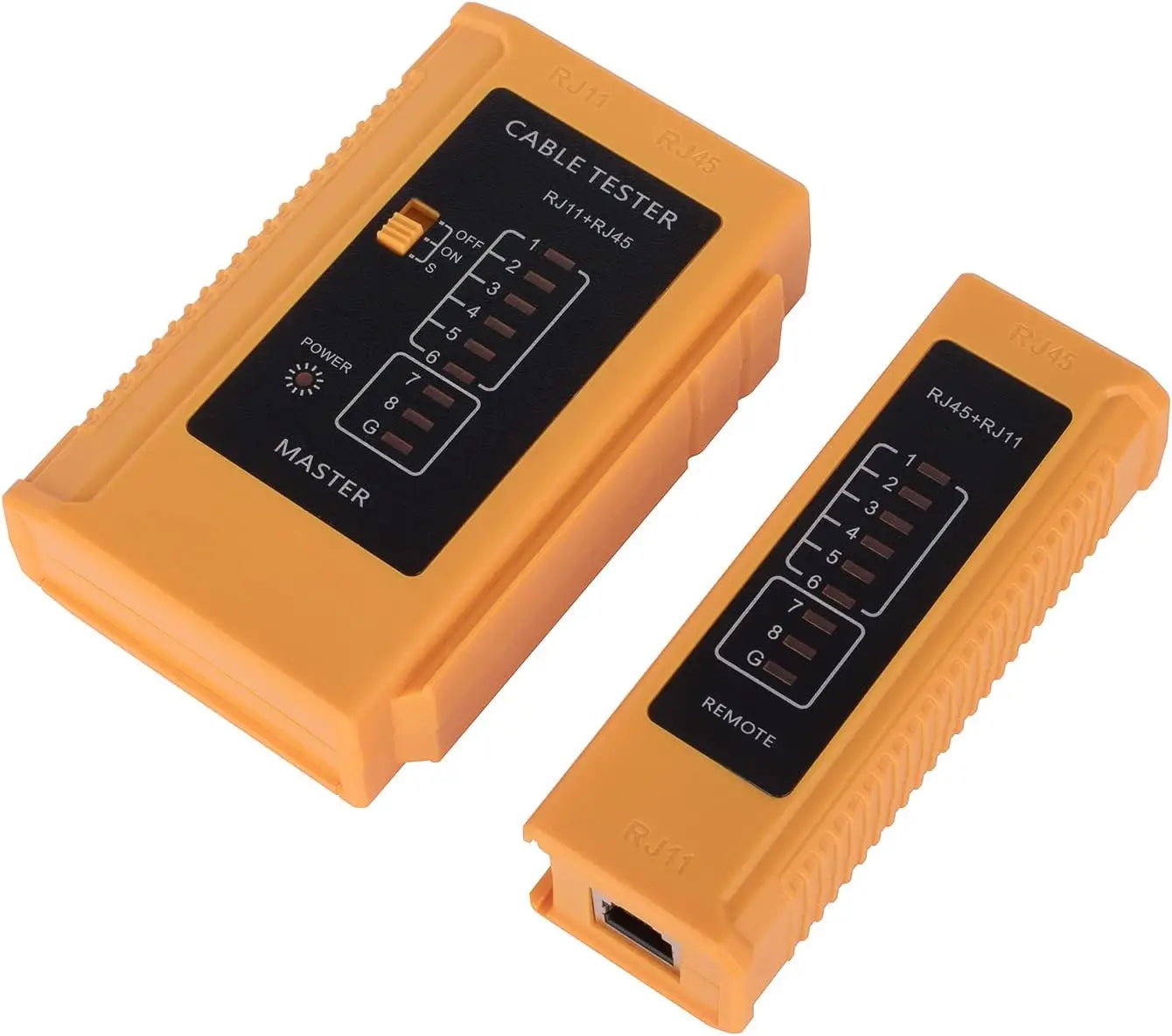 RJ45 Network Cable Tester for Lan Phone RJ45/RJ11/RJ12/CAT5/CAT6/CAT7 UTP Wire Test Tool Qme