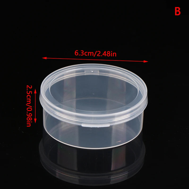 Portable Travel Cosmetic Bags Cosmetics Storage Case Plastic Box Qme B