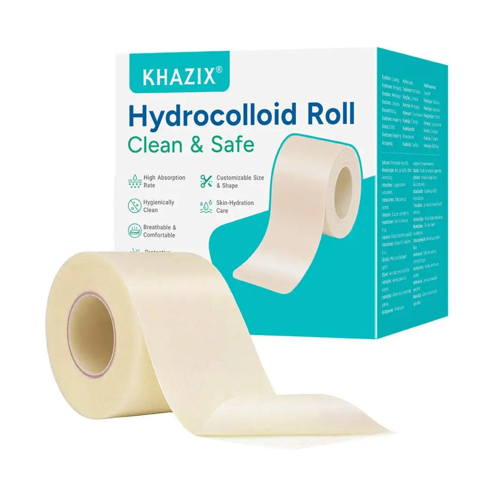 Hydrocolloid Roll X 5ft Bandages Acne Pimple Burns Minor Cuts Wound Qme D