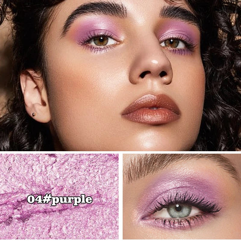 Multi Eye Shadow Stick Waterproof Sweat Proof Shiny Create Bold Makeup Qme 04 purple
