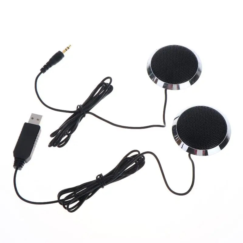 Omnidirectional USB Conference Microphone Condenser Desktop Use Qme