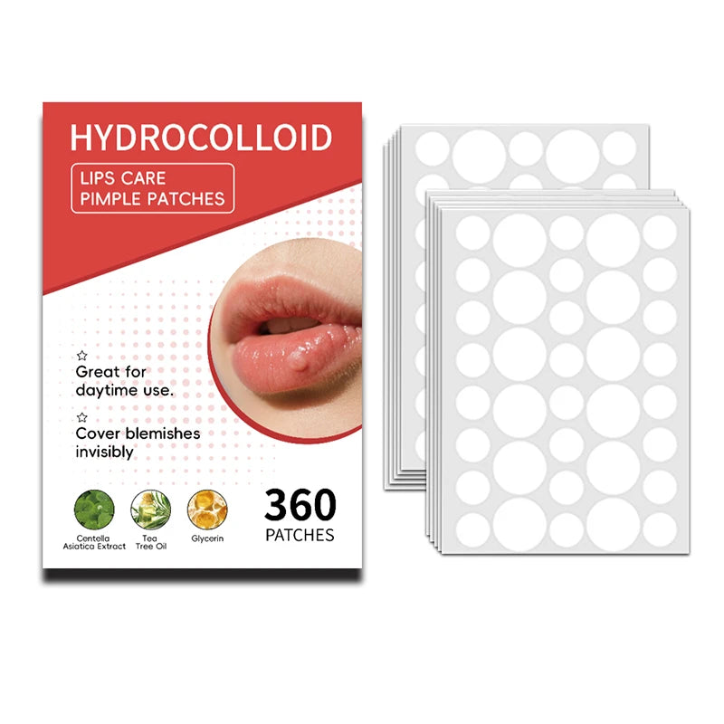 Mouth Blister Patch Cold Sore Lip Healing Hydrocolloid Care Stickers Qme