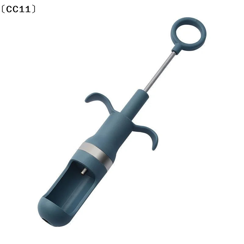 Cherry Pitter Fast One Second Pit Removal Non Slip Handle Red Date Qme