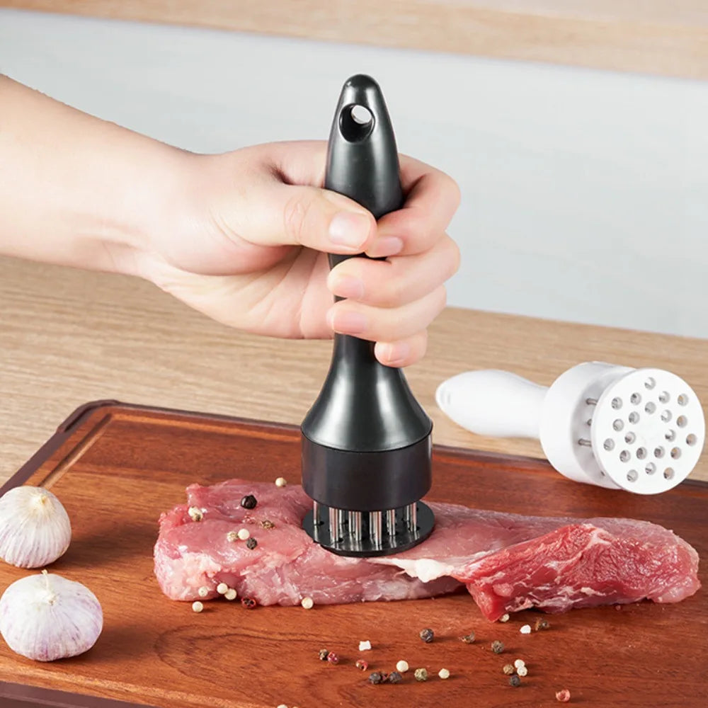 Meat Tenderizer Tool Stainless Steel Needle Beef Pork Steak Tenderizing Hammer Kitchen Cooking Meat Loose Needle Qme