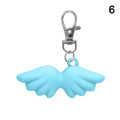 Durable Silicone Lip Balm Keychain Cap Portable Storage Case Lipstick Qme 6
