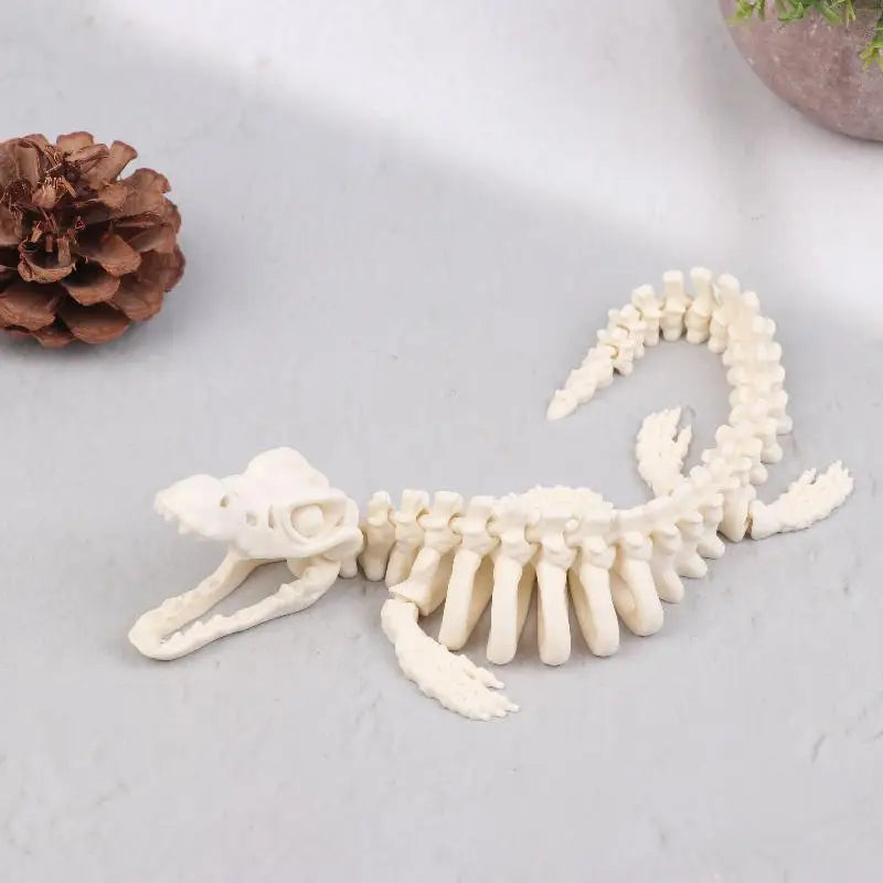 1PCS Realistic Skeleton Replica Aquarium Decoration Dinosaur Skeleton Model For Fish Tank Decoration Qme A2