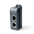 2.5G 10G Data Rate Active PoE++ Injector 90W Output DIN Rail Mounting IEEE 802.3af/at/bt 4-pair PoE For PTZ Cameras WiFi 6/6E Qme 10GBT-1-WM
