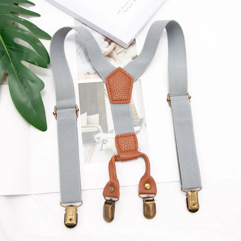 Suspenders Kids Boy Girl Childrens Christmas Designer Wedding Costume Qme A-11