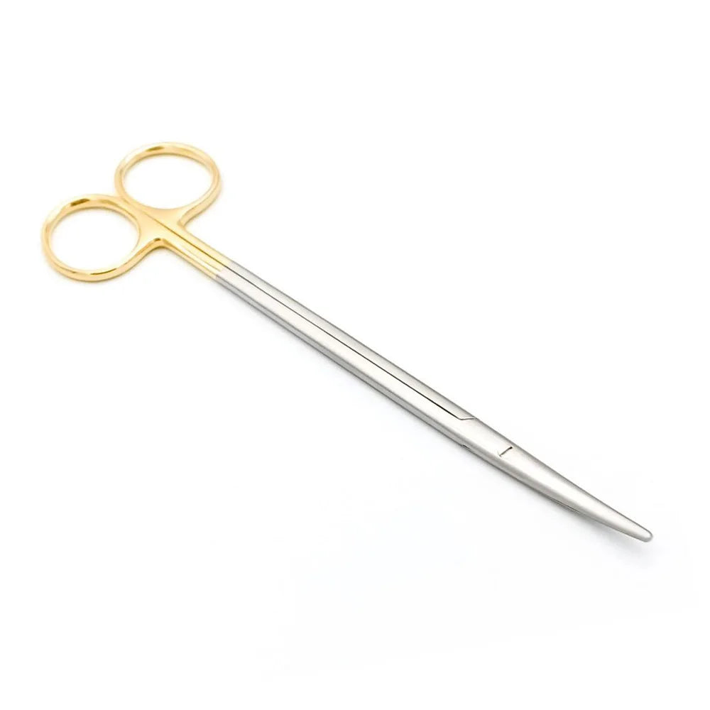 Ophthalmic Stainless Steel Gold Handle Surgical Scissors Cosmetic Qme