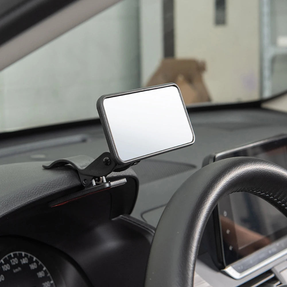 Baby Stroller Rearview Mirror, Interior Rearview Mirror With Adjustable Suction Cup, Installed On Car, Truck, Suv Windshield Qme