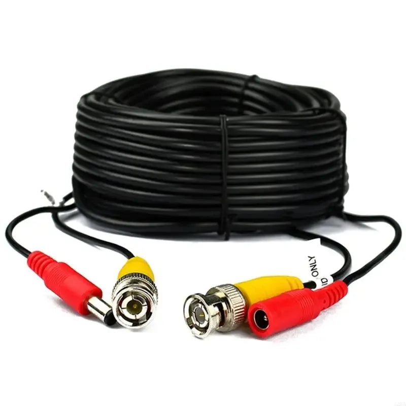1PCS 5-50m BNC+DC Extension Cable Video Power Integrated Cable BNC Connector Cable Video Power All-in-One Line Qme